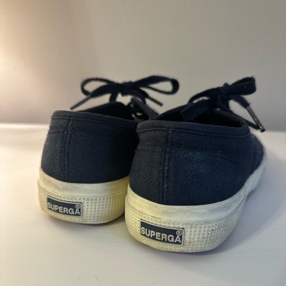 Girls Navy Superga Shoes - Picture 6 of 6